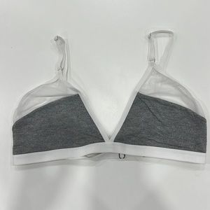 Mary Young contrast bra